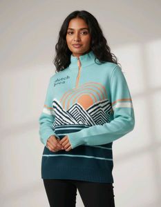 Dutch Bros Quarter Zip Sweater
