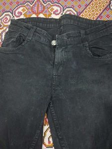 Classic Black Denim Jeans