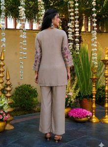 vichitra SILK kurtha set