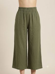 Olive Green Palazzo Pants