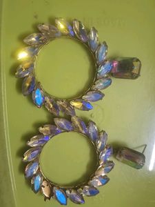 Sparkling Hoop Earrings