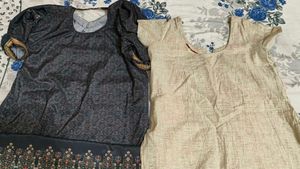 Designer Kurti Combo (2 Pieces) | Festive &amp; Casual