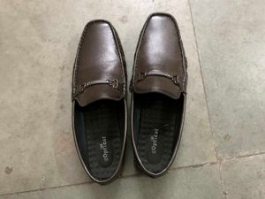 Men's Brown Leather Loafers