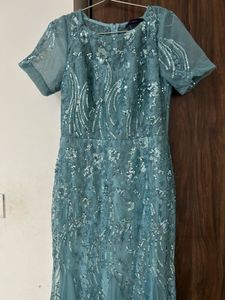 Elegant Sequin Embellished Gown