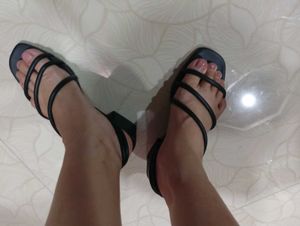 Black Strappy H&amp;M Sandals