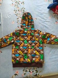 Kids Dinosaur Print Jacket