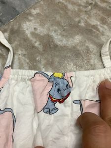 Cute Dumbo Print Pajamas
