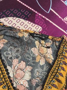Bohemian Floral Print Maxi Dress