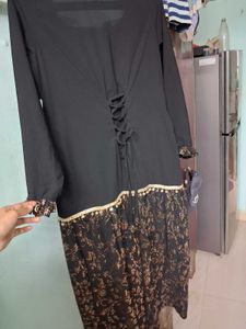 modest turkish abaya dress