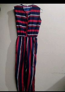 Chic Striped Jumpsuit