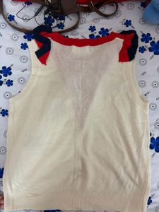 COCOVELY Korea Red Knit Sweater