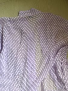 Women's Lilac Chevron top