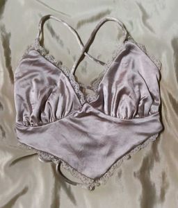 Satin Lace Cami Top