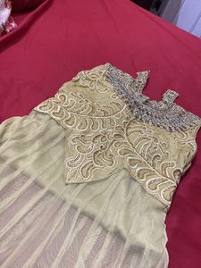 Bottom Transparent Gown Can Be Wear With Lowest Pl