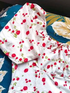 Floral Print Midi Dress