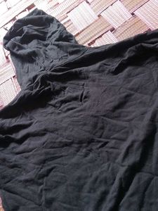 Cute Black Graphic Hoodie