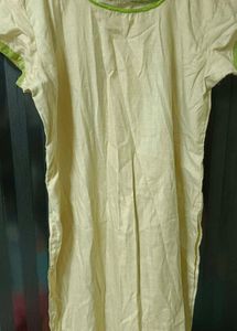 Elegant Yellow Kurta