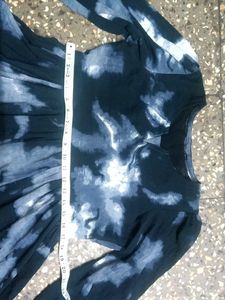 Tie-Dye Tiered Maxi Dress