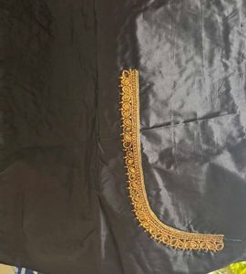 Embroidered Silk Blouse Piece
