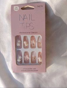 3D Crystal Diamond Nails Tips Professional Design