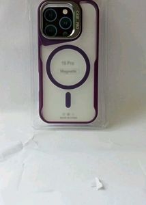16pro Purple Magnetic Phone Case