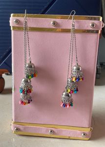 Beaded Hoop Earrings 7+