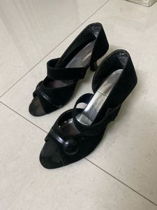 Black Suede Heels