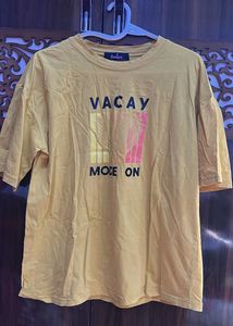 Yellow "Vacay Mode On" T-Shirt