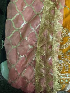 Stunning Mustard Embroidered Kurta Set
