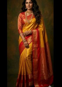 New Zari Organza Saree 2