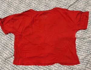 Combo Red and pink Graphic T-Shirt