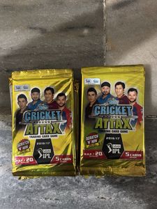 Topps cricket attax 2016/17 packs