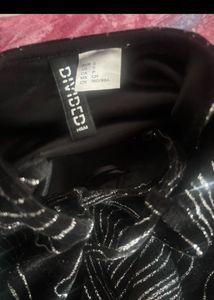 black sparkly dress