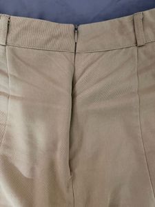 Khaki Cargo Mini Skirt