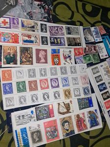 62 rare Great Britain used Stamps