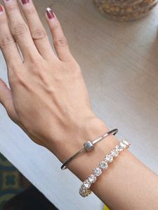 Stylish Rose Gold &amp; Silver Bracelets