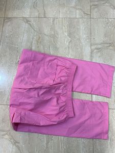 Pink Wide Leg Pants