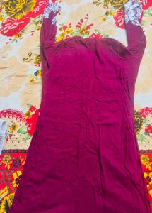 Kurta Set with White Palazzo