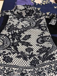 Elegant Lace Kurta Set