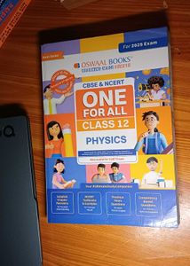 Oswaal Books Class 12 Physics (2025 Exam)