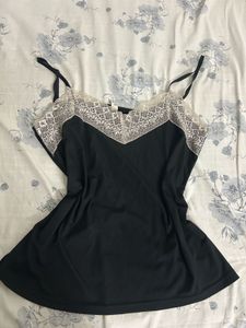Lace Trim Cami Top