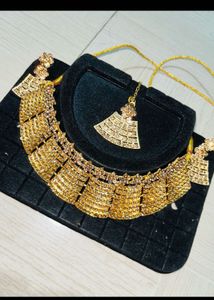 Bridal Gold Kundan Jewellery Set