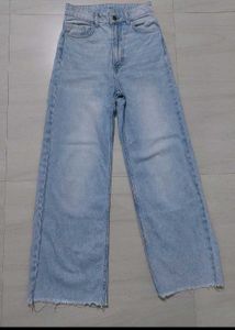 H&amp;M Light  Wide Leg Jean