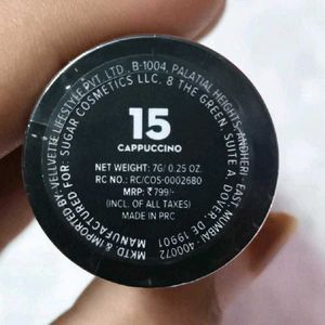 Sugar 15 Cappuccino Foundation
