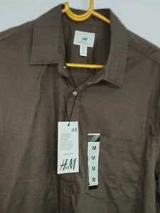 H&amp;M Brown Casual Shirt