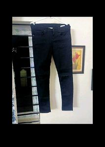 Women's Here&Now Knee Cut Jeans