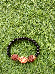 Om Rudraksha Bracelet