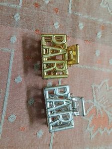 PARR Hair Clips - Gold & Silver