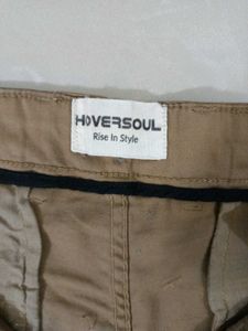 New Unused HOVERSOUL Men's Khaki Shorts