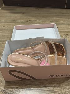 Sparkling Rose Gold Heels